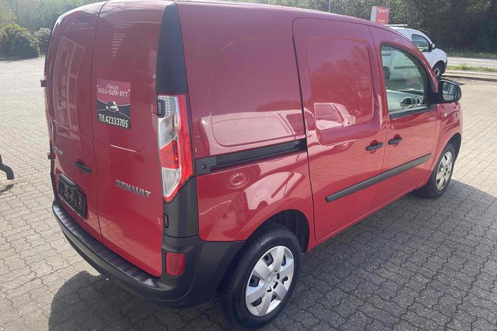 Rød Renault Kangoo fra 2021