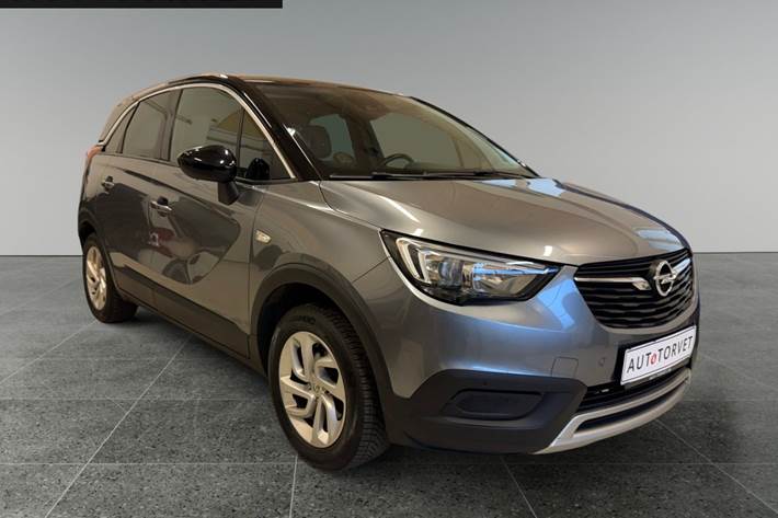 Sølv Opel Crossland X fra 2019