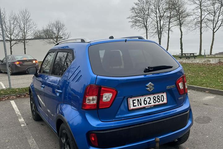 Blå Suzuki Ignis fra 2020