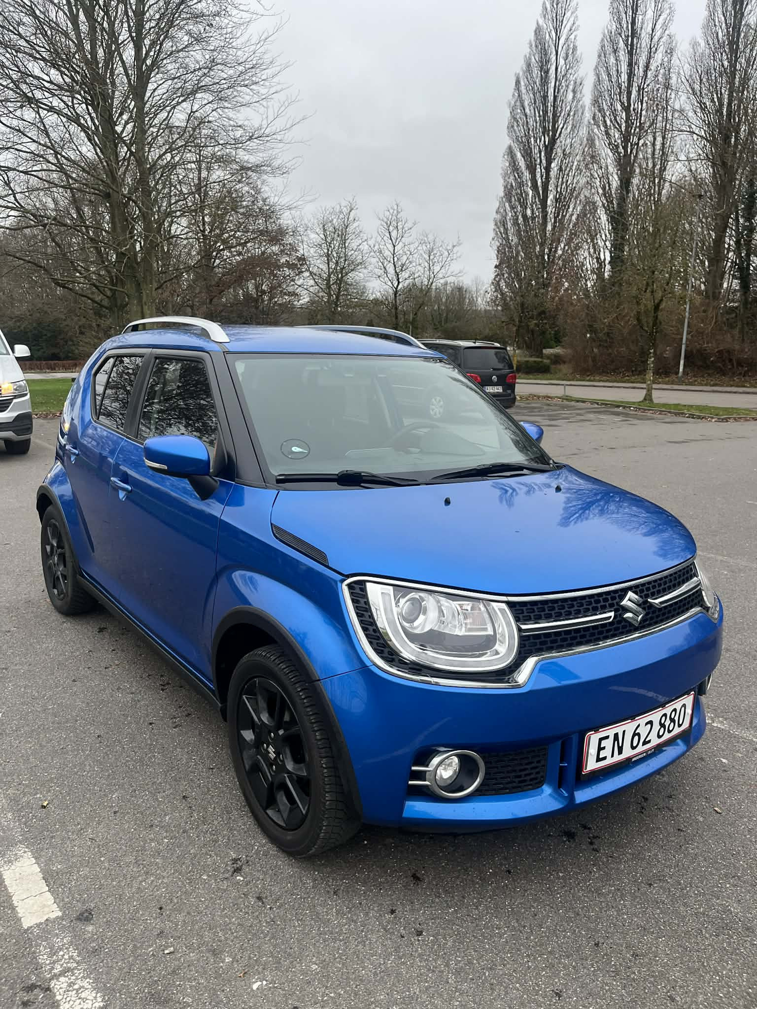 Blå Suzuki Ignis fra 2020