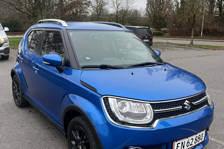 Blå Suzuki Ignis fra 2020
