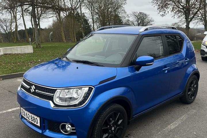 Blå Suzuki Ignis fra 2020