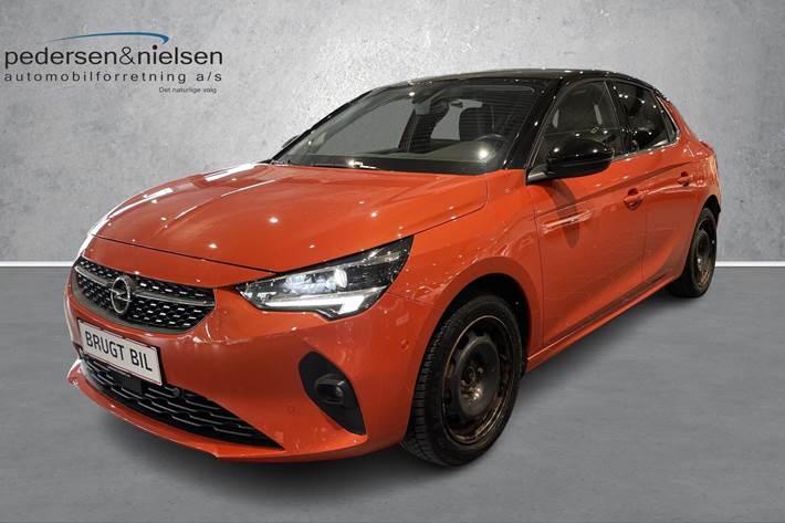 Orange Opel Corsa-e fra 2020