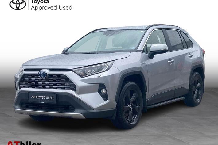 Grå Toyota RAV4 fra 2019
