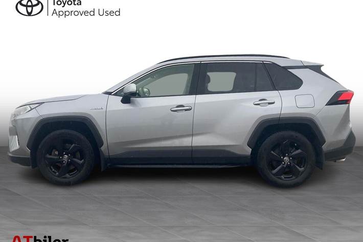 Grå Toyota RAV4 fra 2019