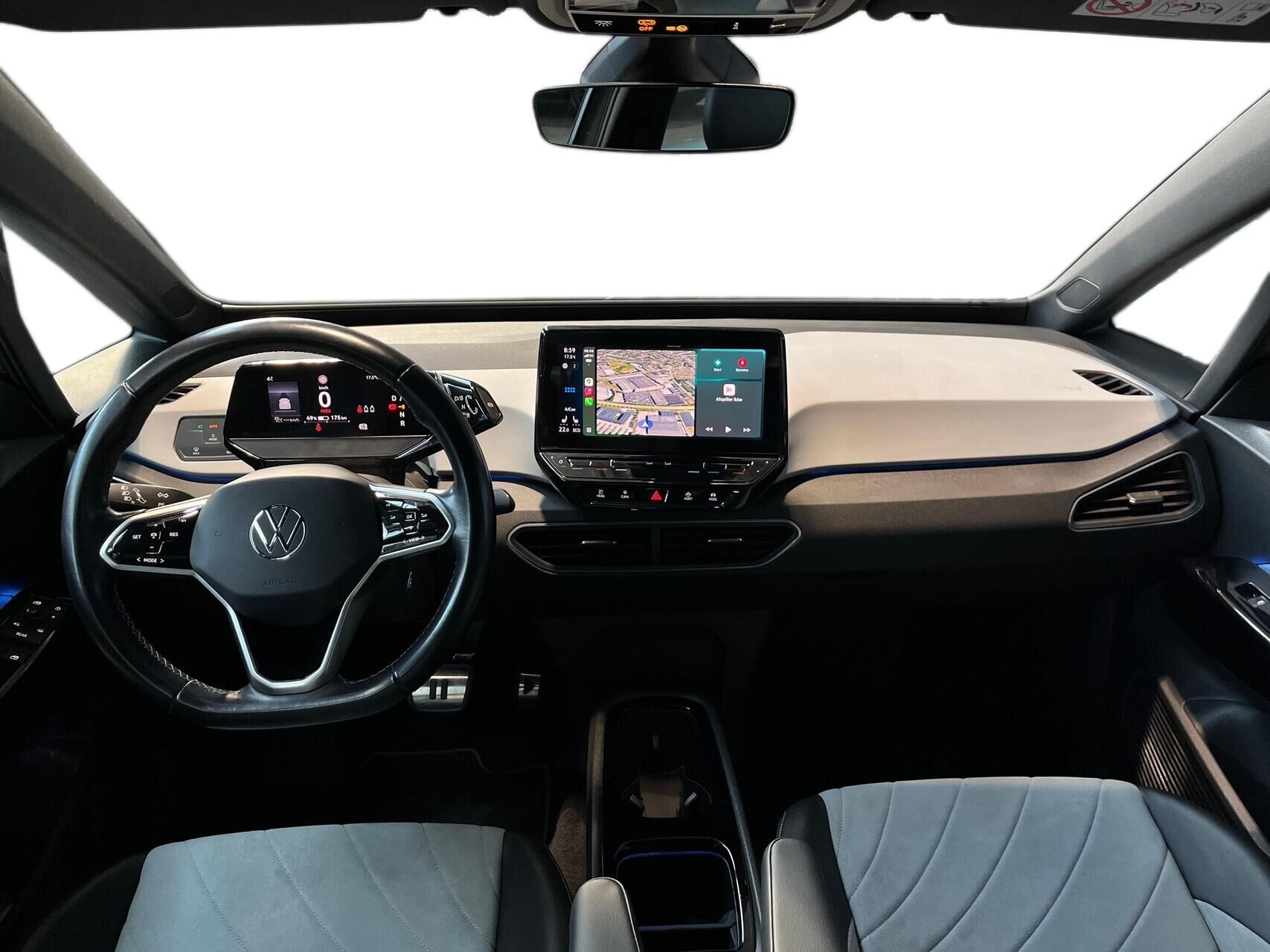 Grå VW ID.3 fra 2023