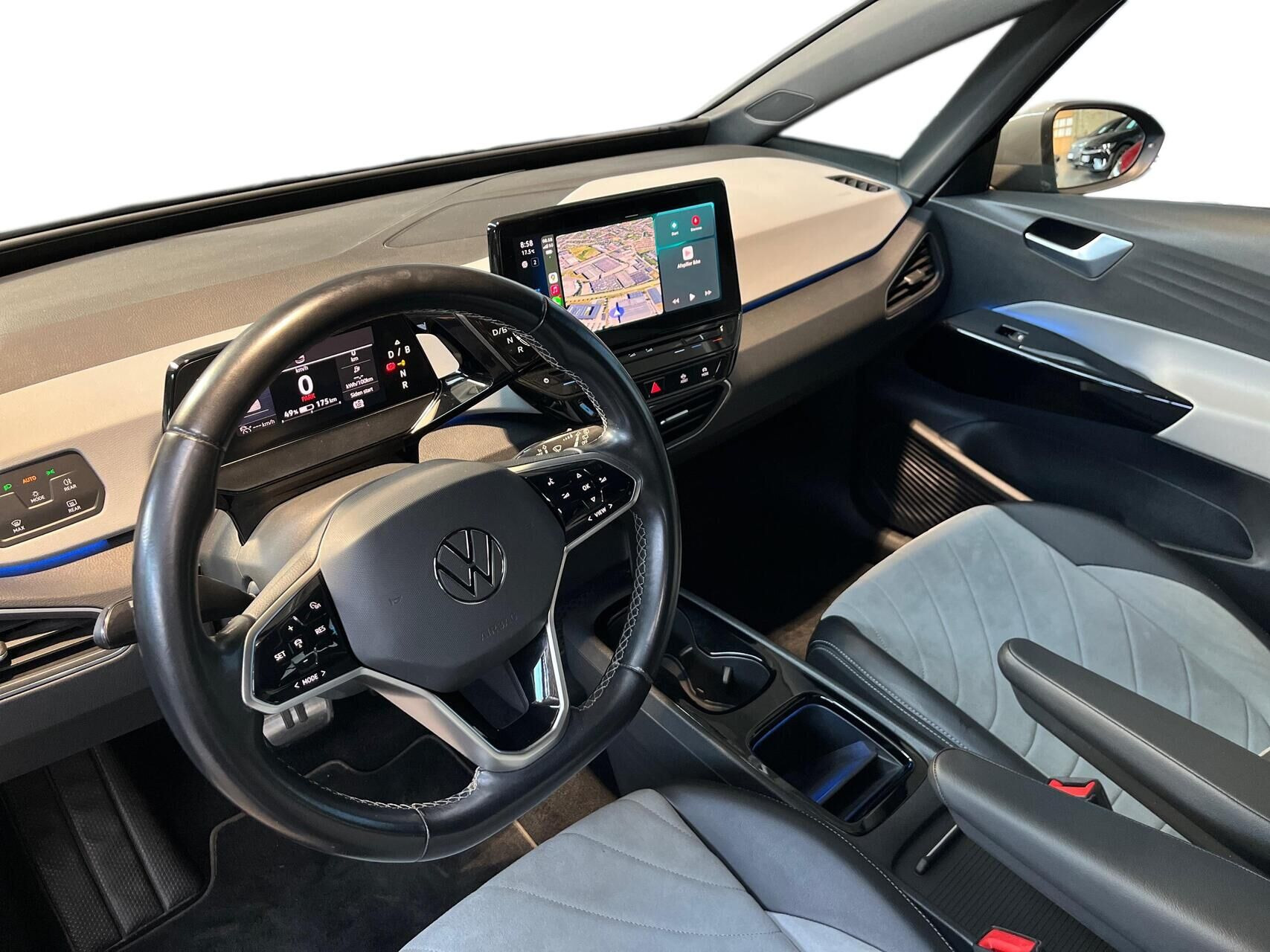 Grå VW ID.3 fra 2023
