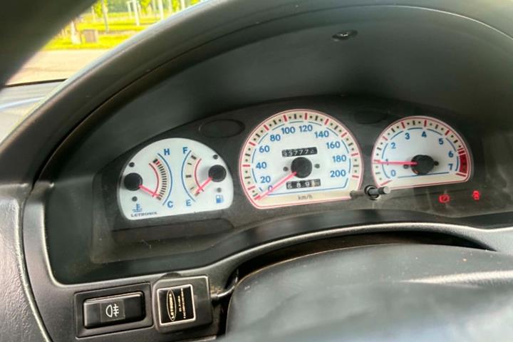undefined Toyota Paseo fra 1996 set indefra