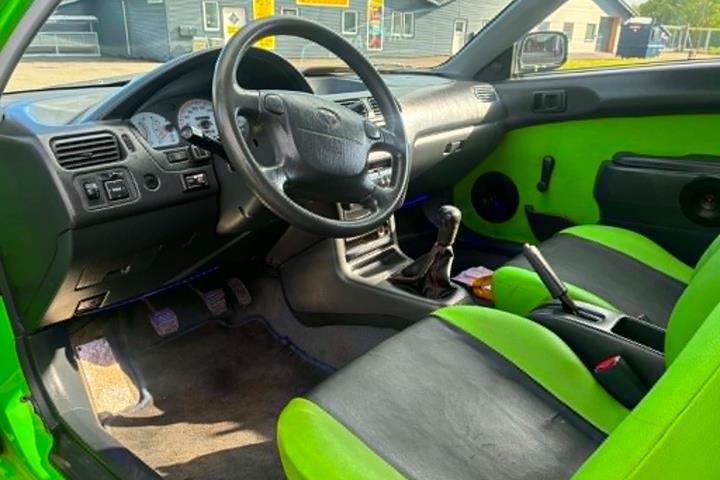 undefined Toyota Paseo fra 1996 set indefra