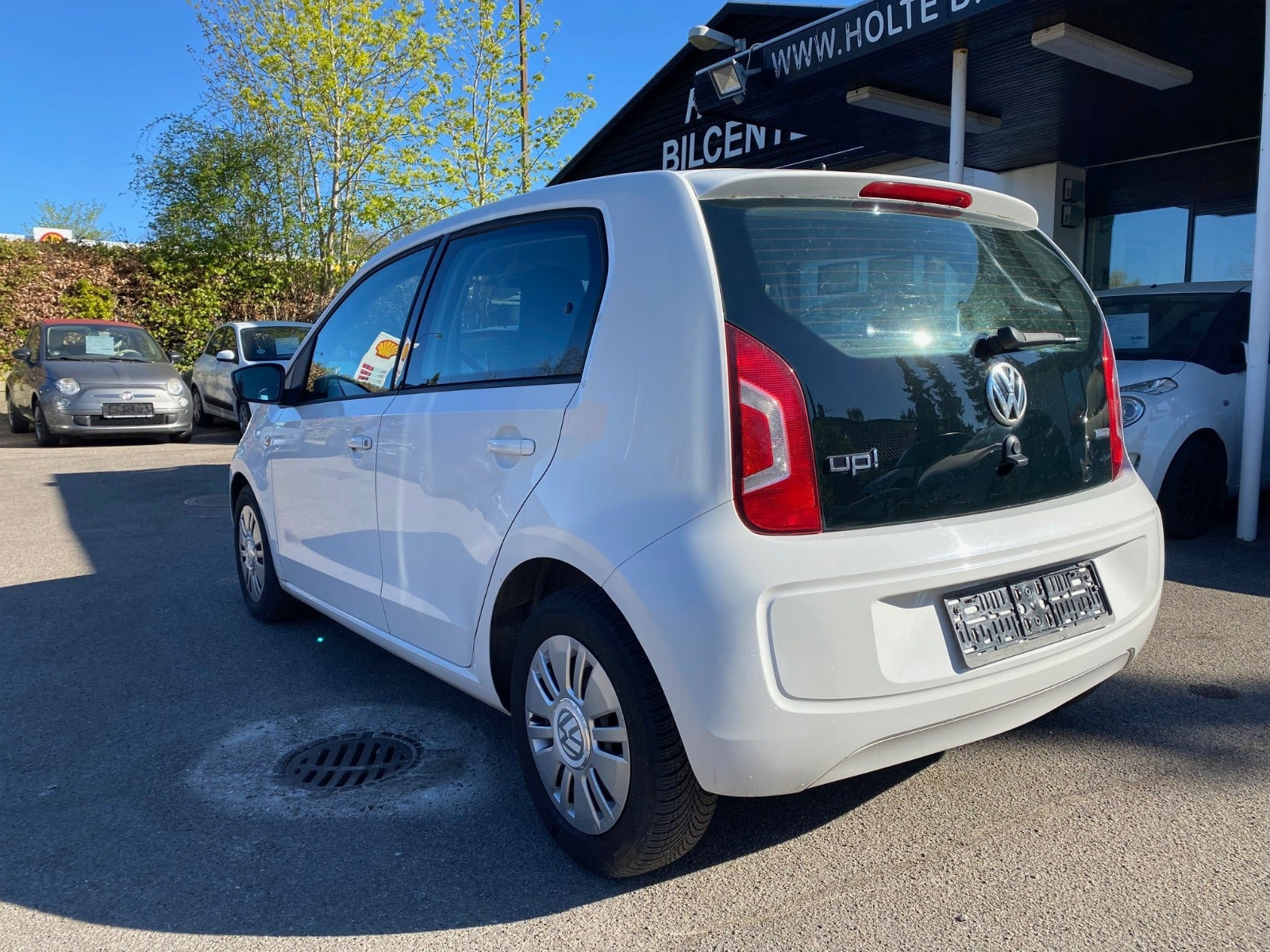 Hvid VW UP! fra 2014