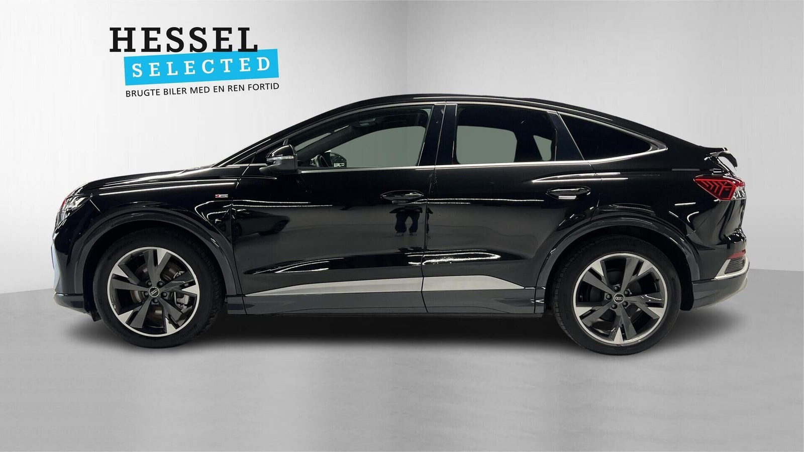 Sort Audi Q4 e-tron fra 2025