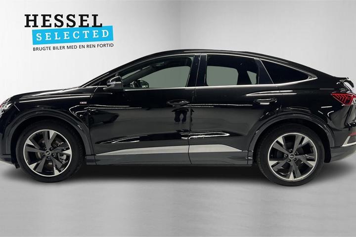 Sort Audi Q4 e-tron fra 2025