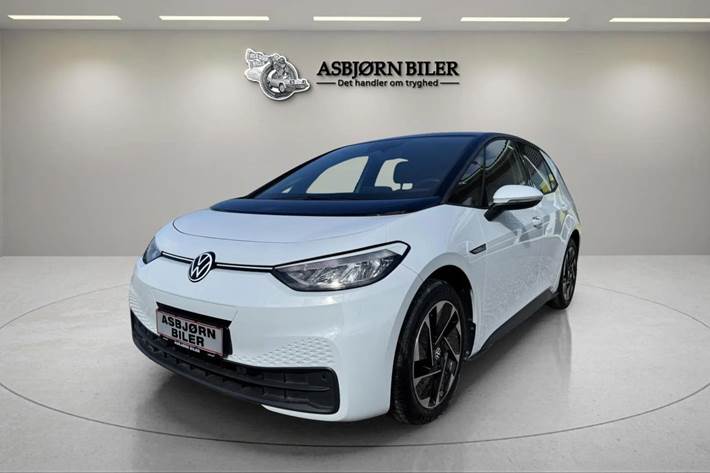 Hvid VW ID.3 fra 2022