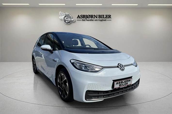 Hvid VW ID.3 fra 2022
