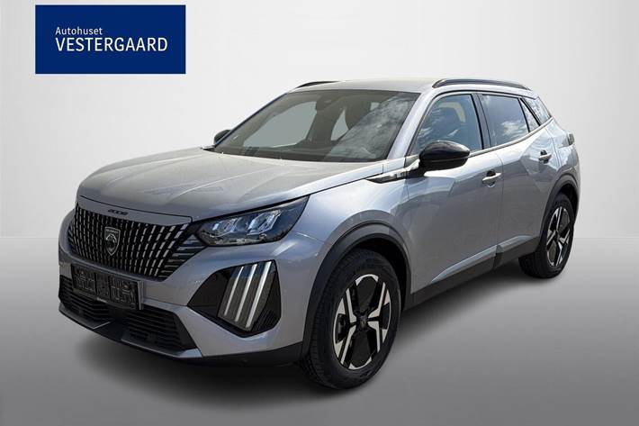 Grå Peugeot e-2008 fra 2025
