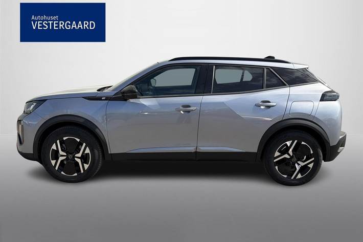 Grå Peugeot e-2008 fra 2025