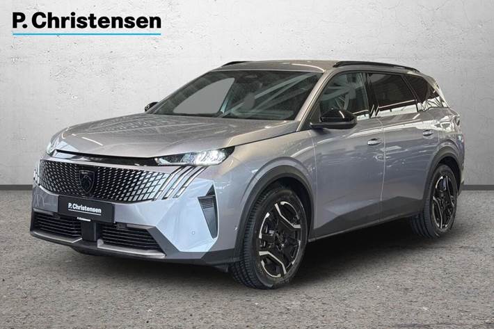 Grå Peugeot e-5008 fra 2025