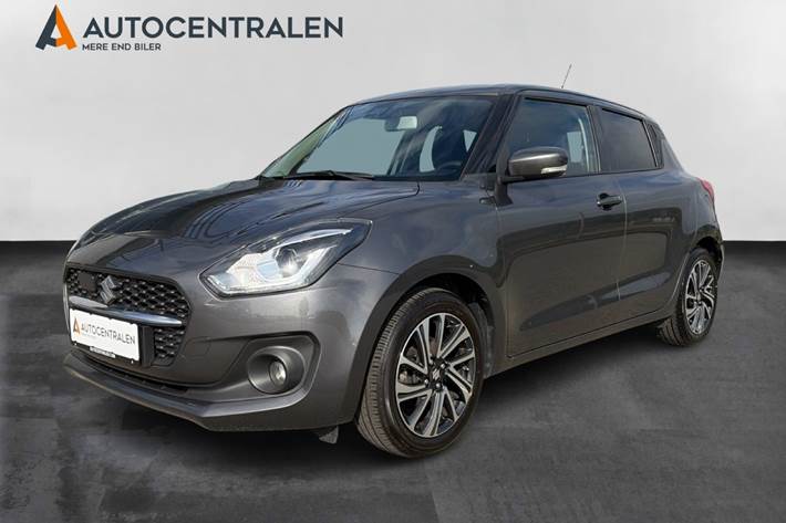 Grå Suzuki Swift fra 2020 set udefra