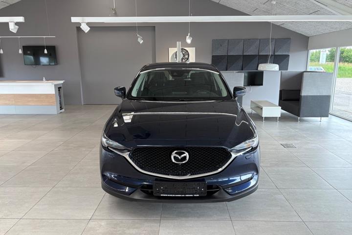 Blå Mazda CX-5 fra 2019