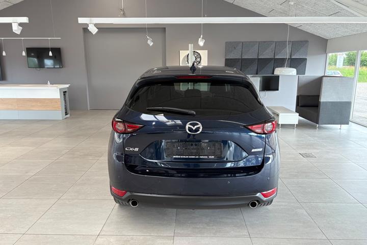 Blå Mazda CX-5 fra 2019