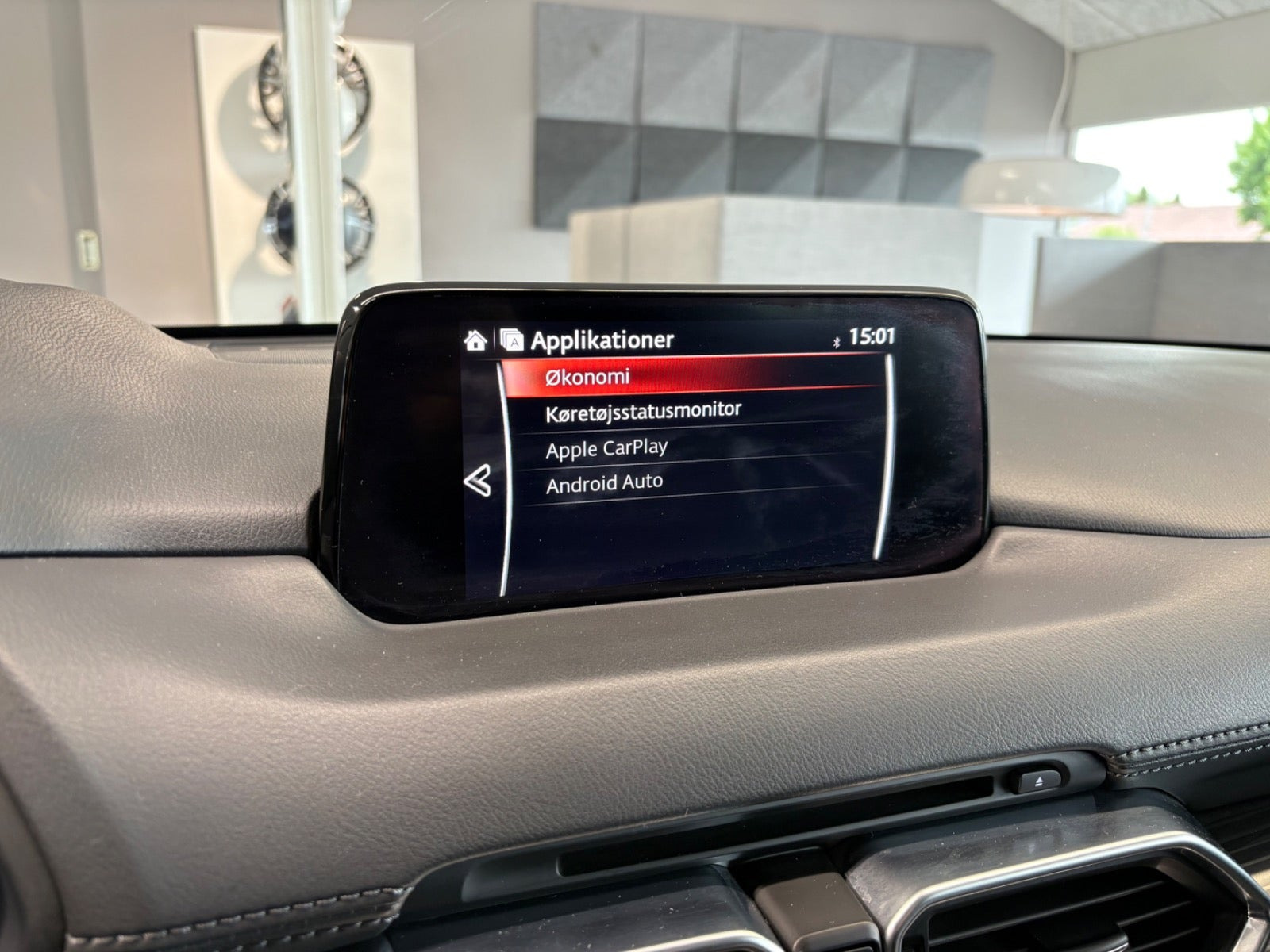 Blå Mazda CX-5 fra 2019
