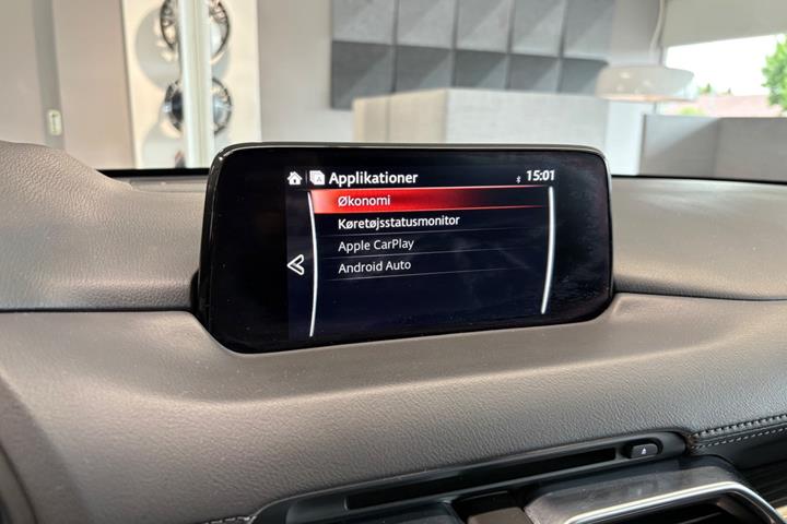 Blå Mazda CX-5 fra 2019