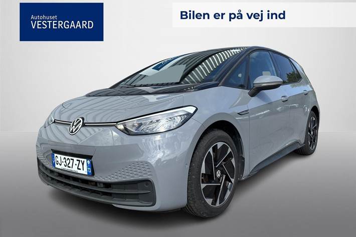 Grå VW ID.3 fra 2022