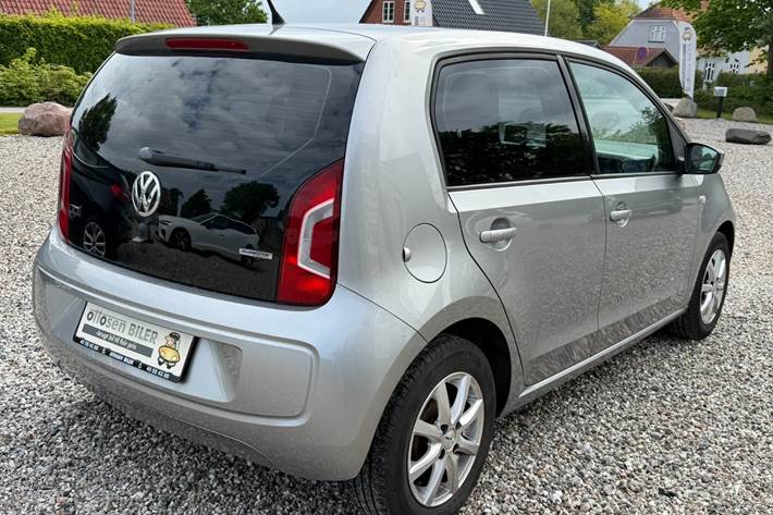 Sølv VW UP! fra 2014