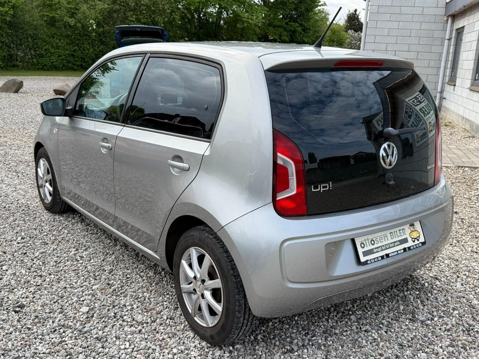 Sølv VW UP! fra 2014