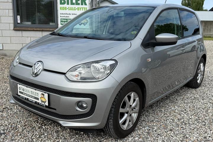 Sølv VW UP! fra 2014