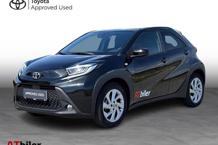 Sort Toyota Aygo X fra 2025