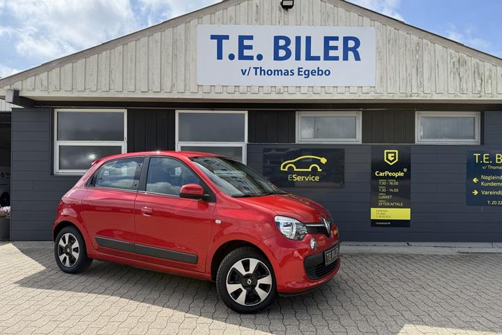 Rød Renault Twingo fra 2019