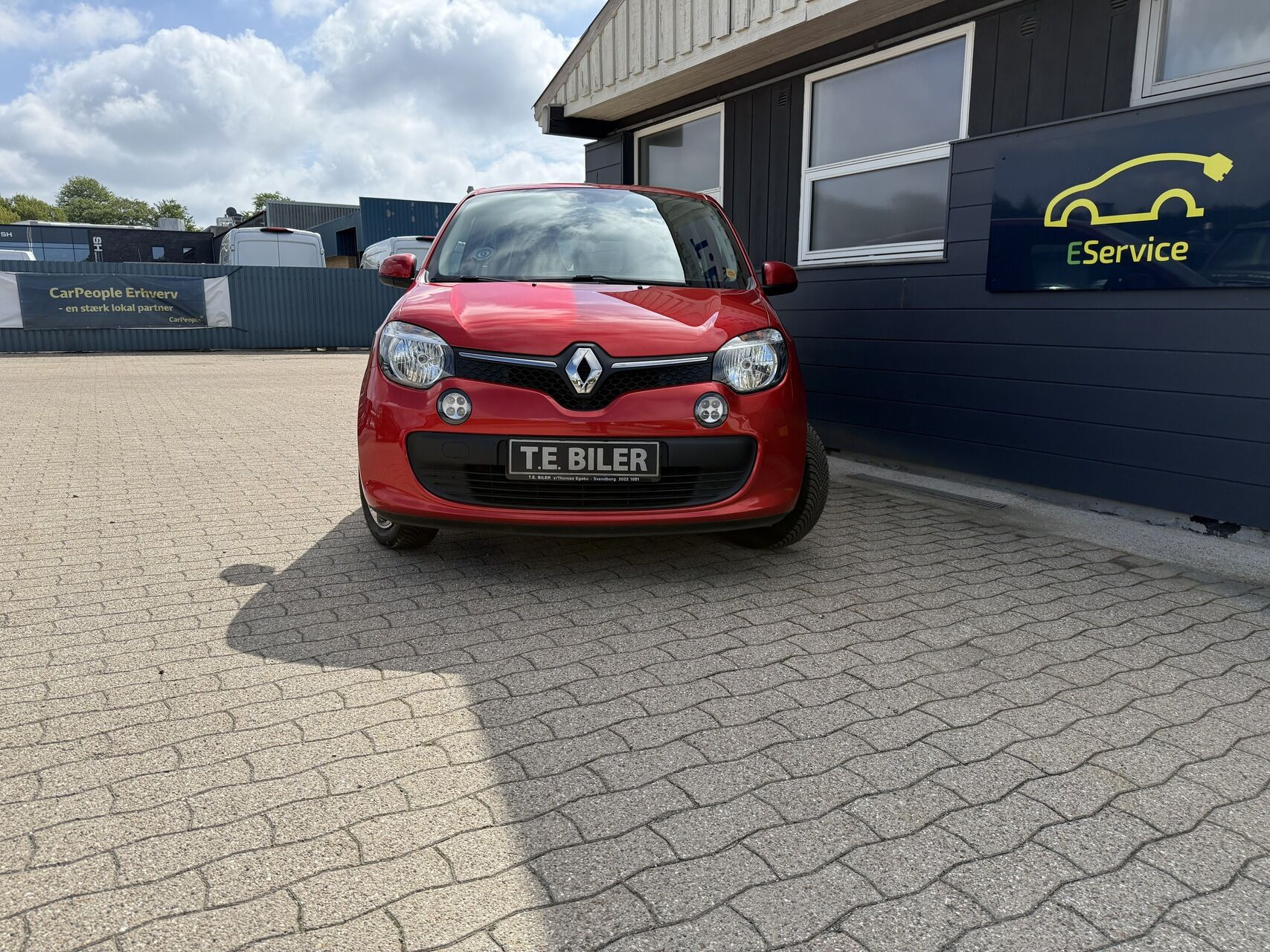 Rød Renault Twingo fra 2019