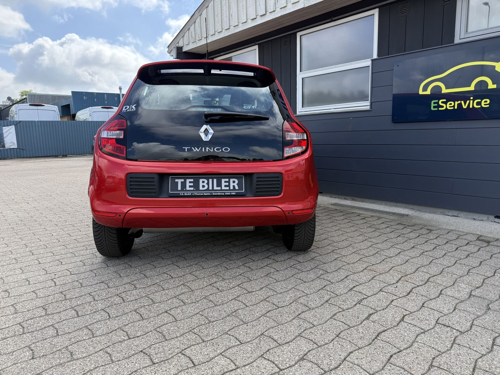 Rød Renault Twingo fra 2019