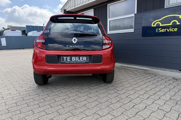 Rød Renault Twingo fra 2019
