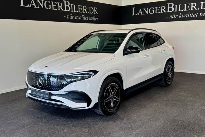 Hvid Mercedes EQA300 fra 2025