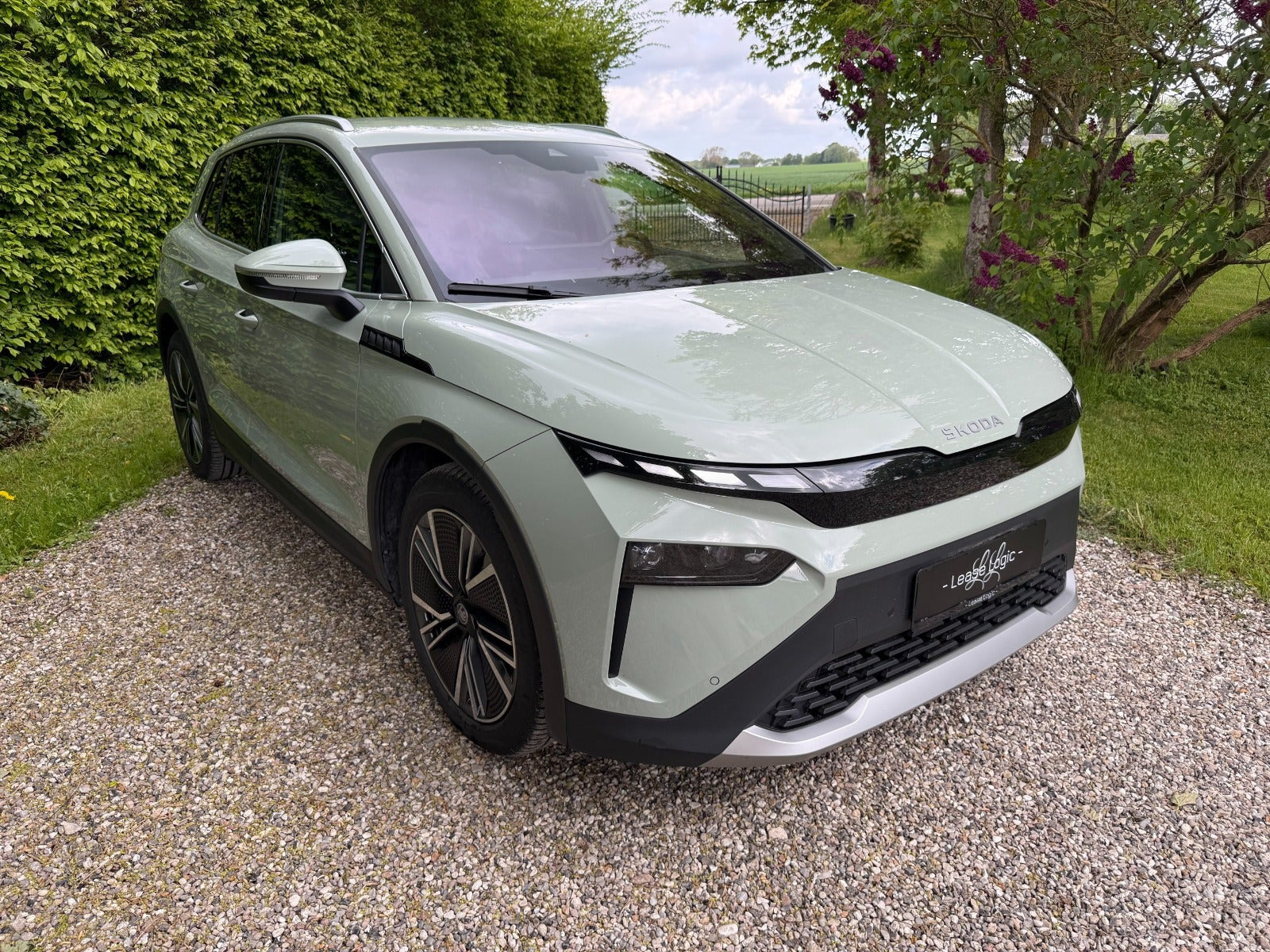 Grøn Skoda Elroq fra 2025