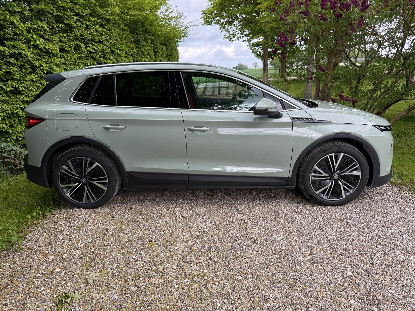 Grøn Skoda Elroq fra 2025