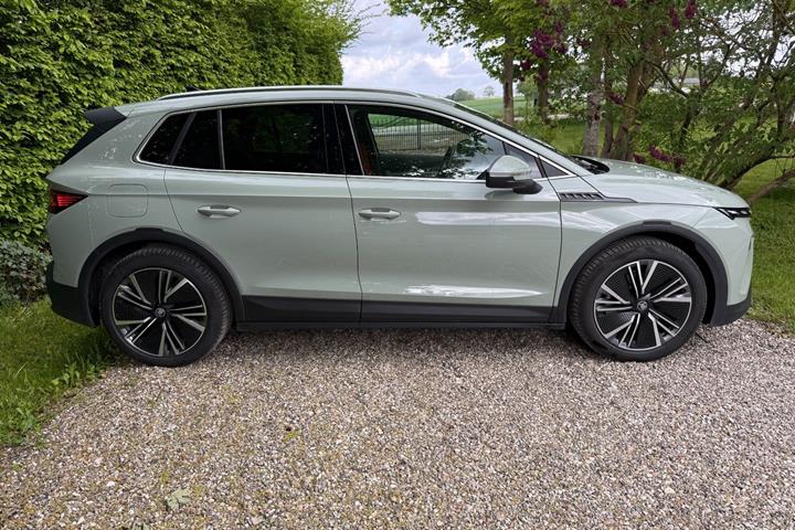 Grøn Skoda Elroq fra 2025