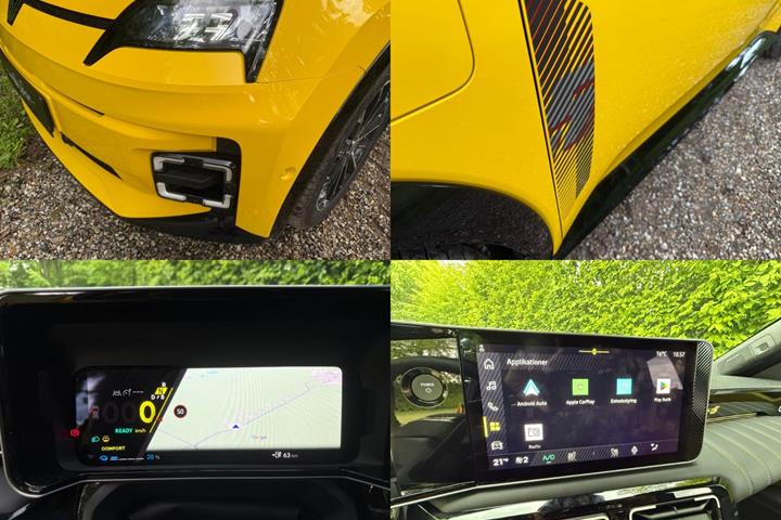 Gul Renault 5 E-Tech fra 2025