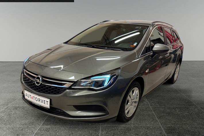 Grå Opel Astra fra 2019