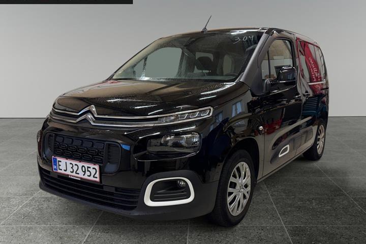 Sort Citroën Berlingo fra 2021 set udefra