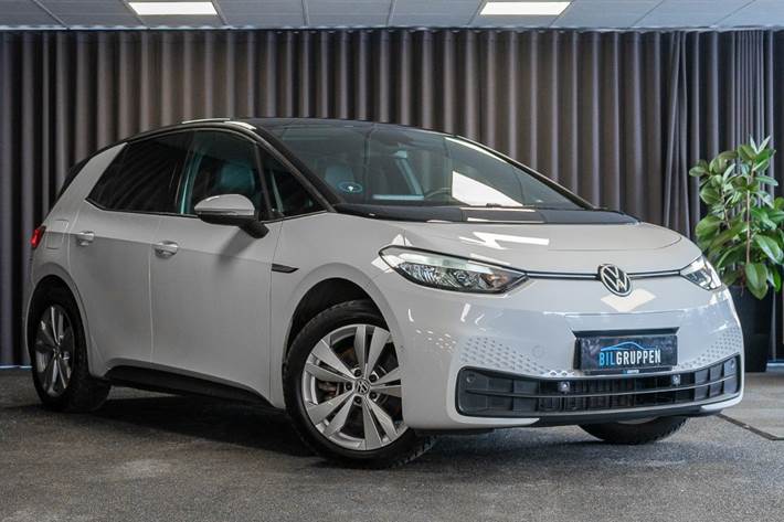 Hvid VW ID.3 fra 2023