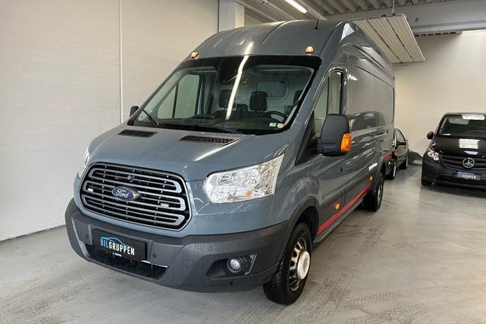 Grå Ford Transit 350 L4 Van fra 2017