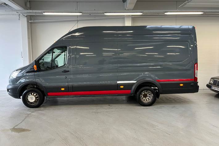 Grå Ford Transit 350 L4 Van fra 2017