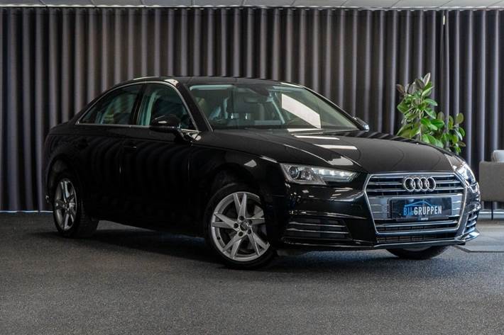 Sort Audi A4 fra 2017