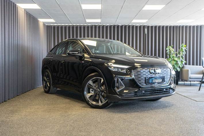 Sort Audi Q4 e-tron fra 2026