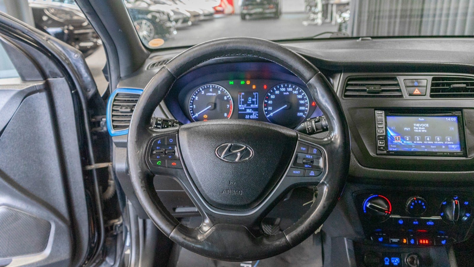 Sort Hyundai i20 fra 2017