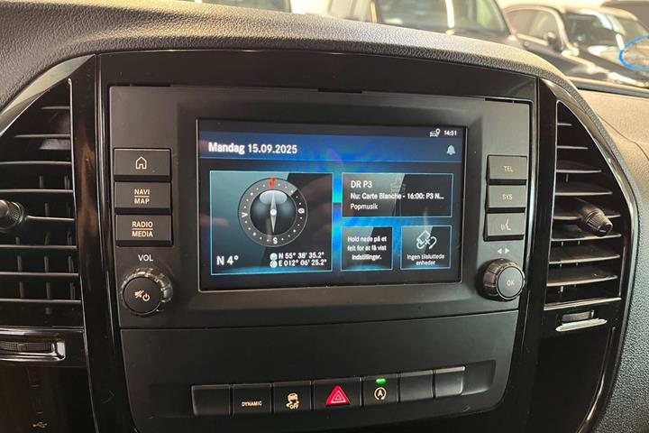Hvid Mercedes Vito 114 fra 2021