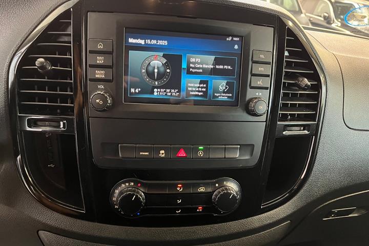 Hvid Mercedes Vito 114 fra 2021